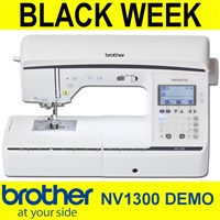 Brother innovis 1300 symaskine DEMOMODEL Black Week